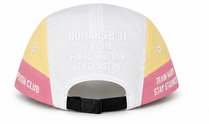 PINK/YELLOW/WHITE - PUSHCLUB HAT